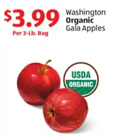 Aldi Washington Organic Gala Apples offer