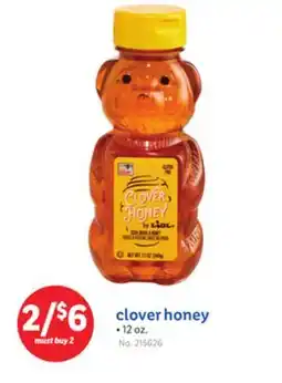 Lidl clover honey offer