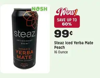 Grocery Outlet Iced Yerba Mate Peach offer