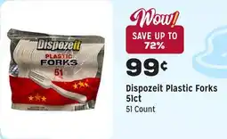 Grocery Outlet Plastic Forks 51ct offer