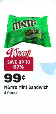 Grocery Outlet Mint Sandwich offer