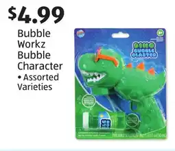 Aldi Bubble Workz Bubble Character offer