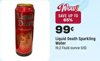 Grocery Outlet Sparkling Water offer