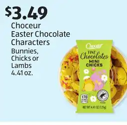 Aldi Choceur Easter Chocolate Characters offer