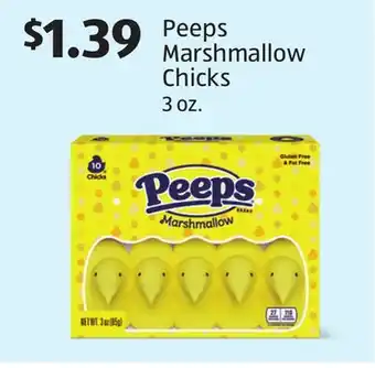 Aldi Peeps Marshmallow Chicks offer