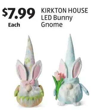 Aldi KIRKTON HOUSE LED Bunny Gnome offer