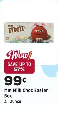 Grocery Outlet Milk Choc Easter Box offer