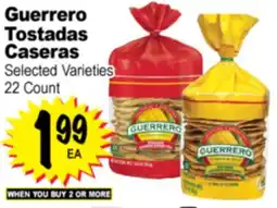 Superior Grocers Guerrero Tostadas Caseras offer