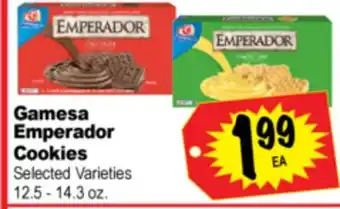 Superior Grocers Gamesa Emperador Cookies offer