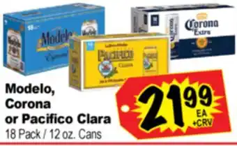 Superior Grocers Modelo, Corona or Pacifico Clara offer