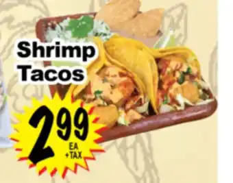 Superior Grocers Shrimp Tacos offer