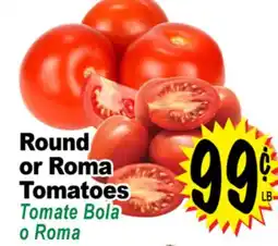 Superior Grocers Round or Roma Tomatoes offer