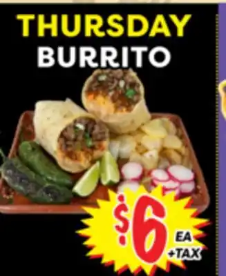 Superior Grocers BURRITO offer