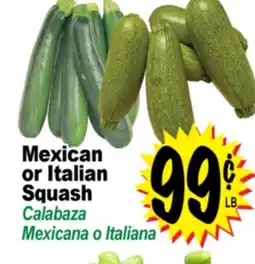 Superior Grocers Mexicana or Italian Squash offer