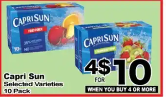 Superior Grocers Capri Sun offer