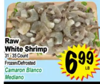 Superior Grocers Raw White Shrimp offer