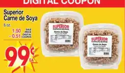 Superior Grocers Superior Carne de Soya offer