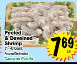 Superior Grocers Peeled & Deveined Shrimp offer