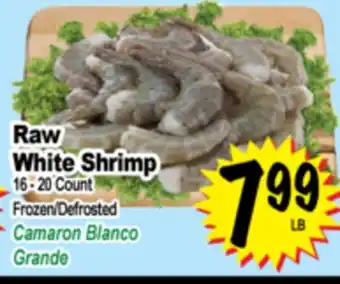 Superior Grocers Raw White Shrimp offer