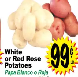 Superior Grocers White or Red Rose Potatoes offer