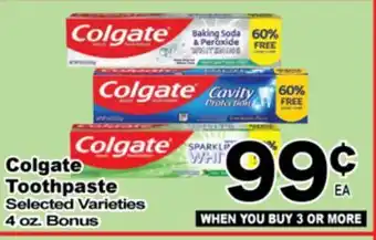 Superior Grocers Colgate Toothpaste offer