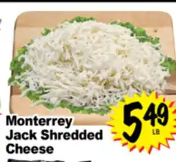 Superior Grocers Monterrey Jack Shredded Cheese offer