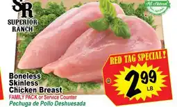 Superior Grocers Boneless Skinless Chicken Breast offer