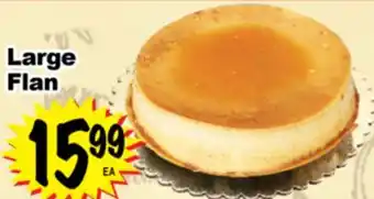 Superior Grocers Large Flan offer