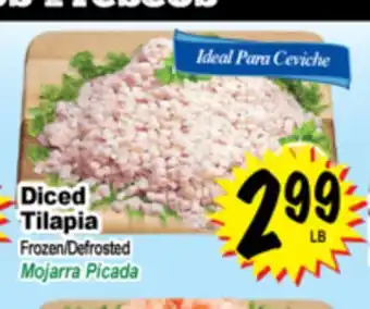 Superior Grocers Diced Tilapia offer