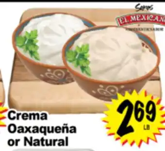 Superior Grocers El Mexicano Crema Oaxaqueña or Natural offer