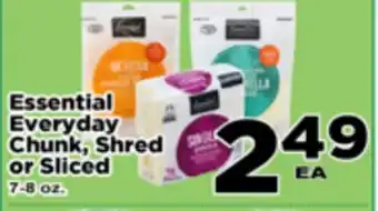 Superior Grocers Essential Everyday Chunk, Shred or Sliced offer