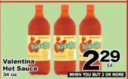 Superior Grocers Valentina Hot Sauce offer