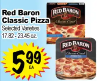 Superior Grocers Red Baron Classic Pizza offer