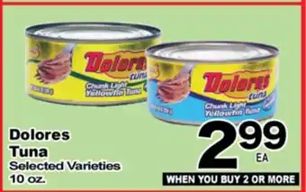 Superior Grocers Dolores Tuna offer