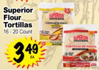 Superior Grocers Superior Flour Tortillas offer