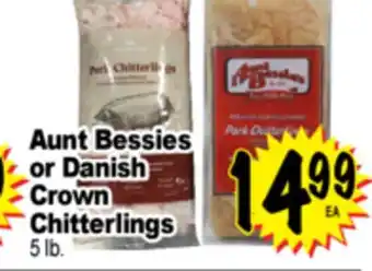 Superior Grocers Aunt Bessies or Danish Crown Chitterlings offer