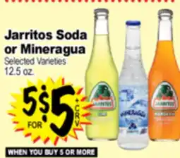 Superior Grocers Jarritos Soda or Mineragua offer