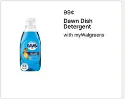 Walgreens Dawn Dish Detergent offer