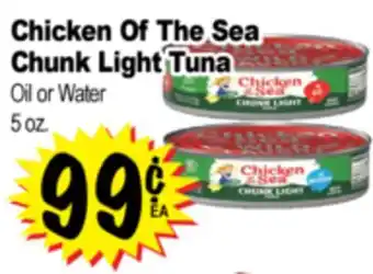 Superior Grocers Chicken Of The Sea Chunk Light Tuna offer