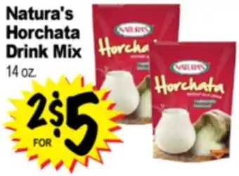 Superior Grocers Natura's Horchata Drink Mix offer