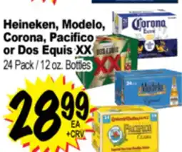 Superior Grocers Heineken, Modelo, Corona, Pacifico or Dos Equis XX offer