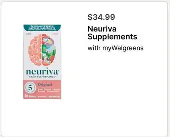 Walgreens Neuriva Supplements offer