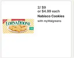 Walgreens Nabisco Cookies offer