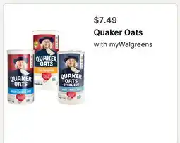 Walgreens Quaker Oats offer