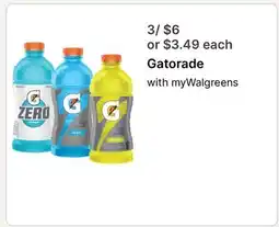 Walgreens Gatorade offer