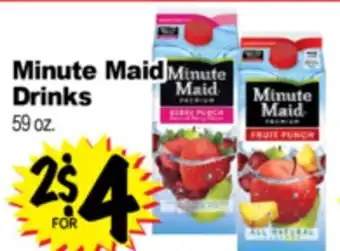 Superior Grocers Minute Maid Drinks offer