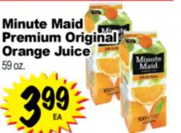 Superior Grocers Minute Maid Premium Original Orange Juice offer