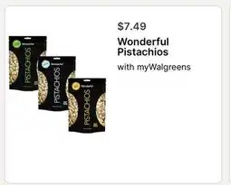 Walgreens Wonderful Pistachios offer