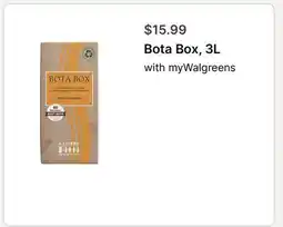 Walgreens Bota Box, 3L offer