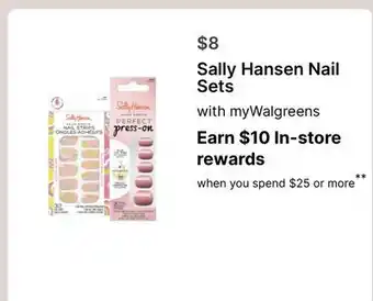 Walgreens Sally Hansen Nail Sets offer